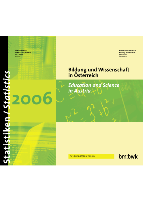 Bildung und Wissenschaft in Österreich 2006 deutsch englisch