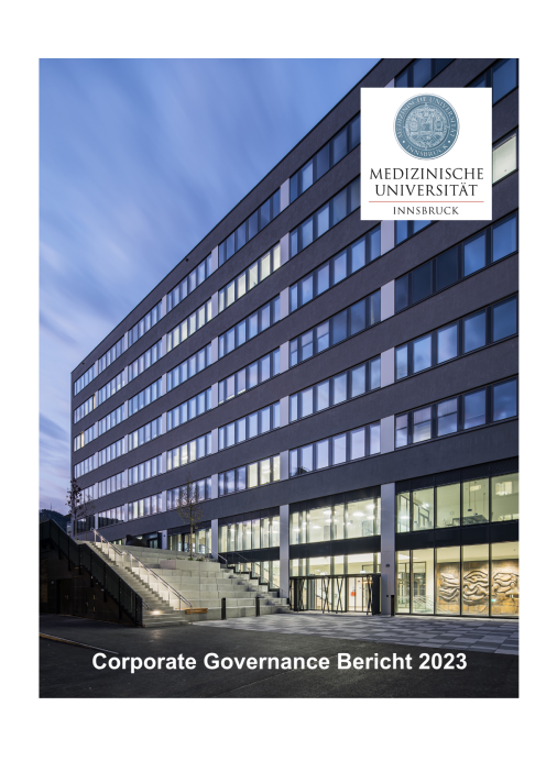Bundeskodex Bericht 2023 Medizinische Universität Innsbruck