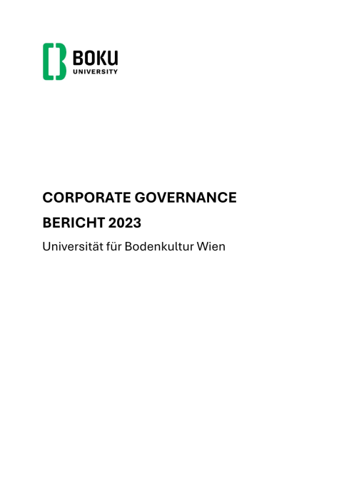 Bundeskodex Bericht 2023 Universität für Bodenkultur Wien