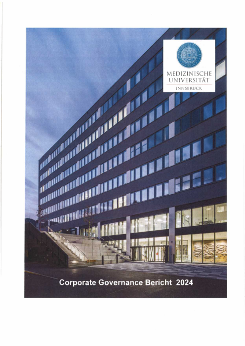 Bundeskodex Bericht 2024 Medizinische Universität Innsbruck