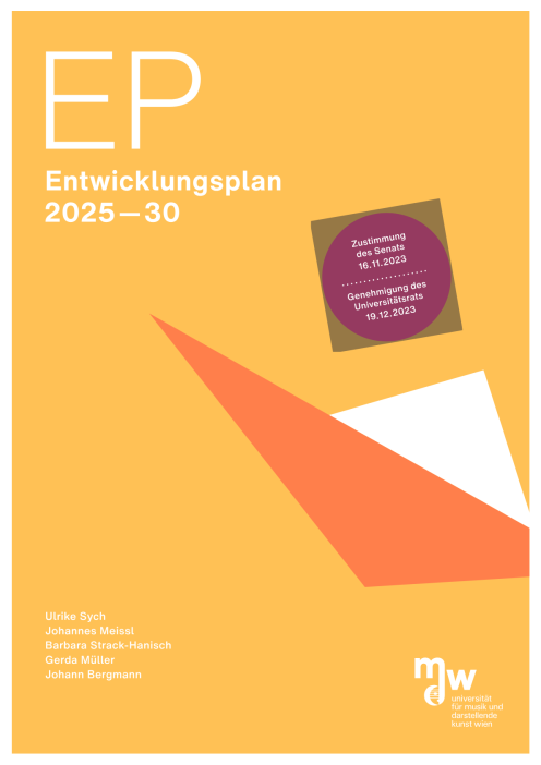 Entwicklungsplan Universität für Musik und darstellende Kunst Wien 2025 2030