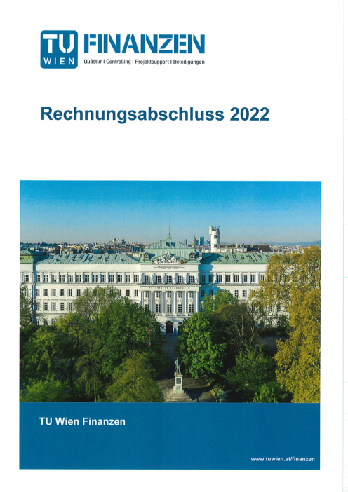Rechnungsabschluss 2022 Technische Universität Wien