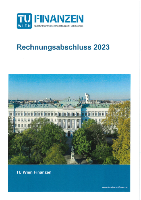 Rechnungsabschluss 2023 Technische Universität Wien