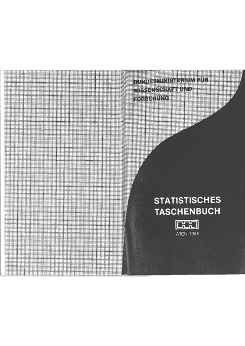 Statistisches Taschenbuch 1985