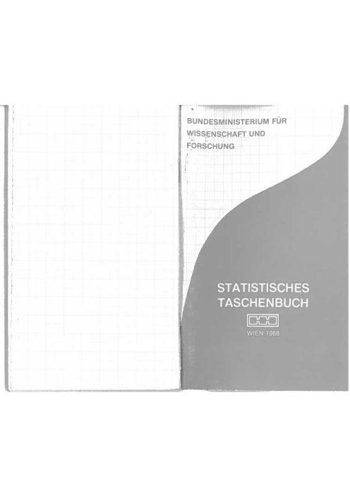 Statistisches Taschenbuch 1988