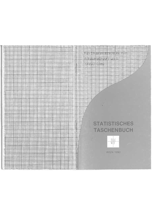 Statistisches Taschenbuch 1990