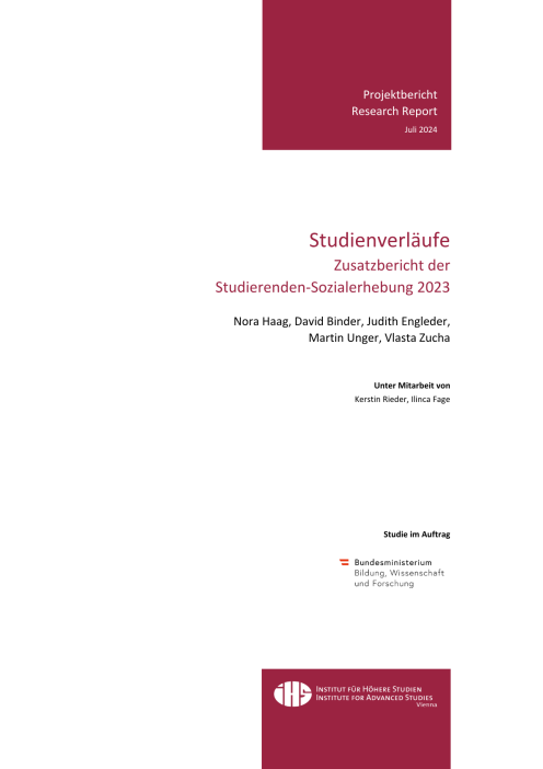 Studierenden Sozialerhebung 2023 Zusatzbericht Studienverläufe