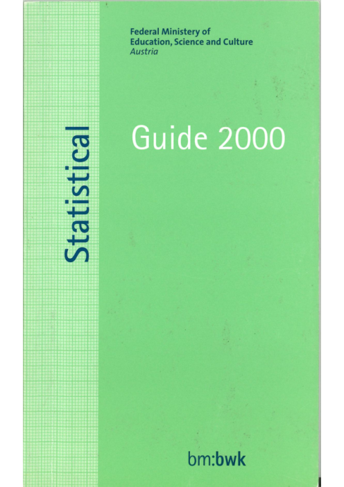Statistisches Taschenbuch 2000