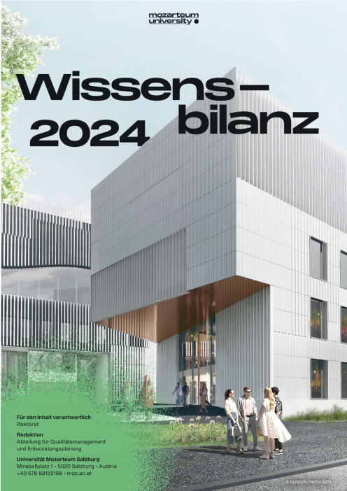 Wissensbilanz 2024 Universität Mozarteum Salzburg