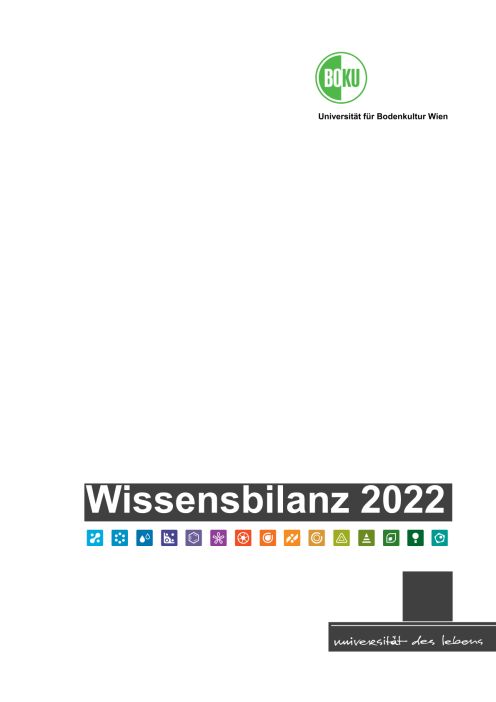 Wissensbilanz 2022 Universität für Bodenkultur Wien