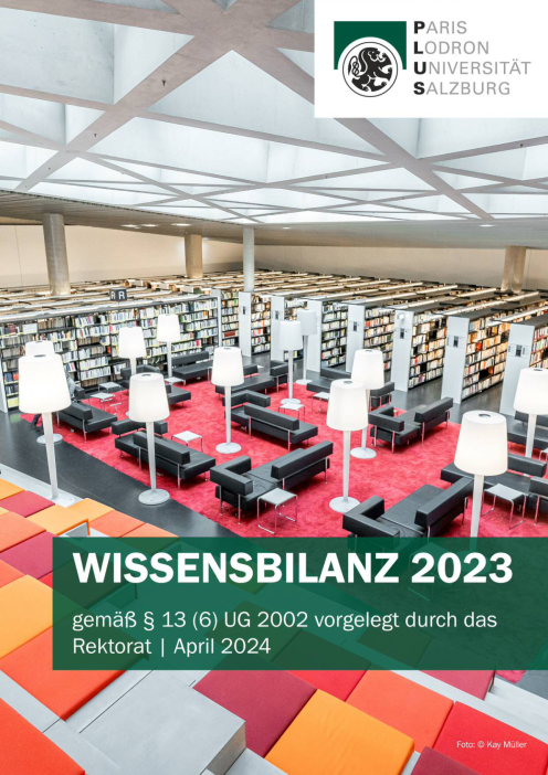 Wissensbilanz 2023 Universität Salzburg
