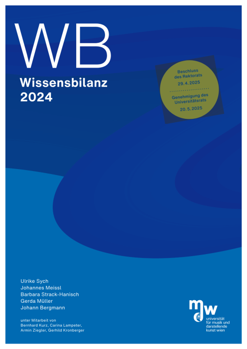 Wissensbilanz 2024 Universität für Musik und Darstellende Kunst Wien