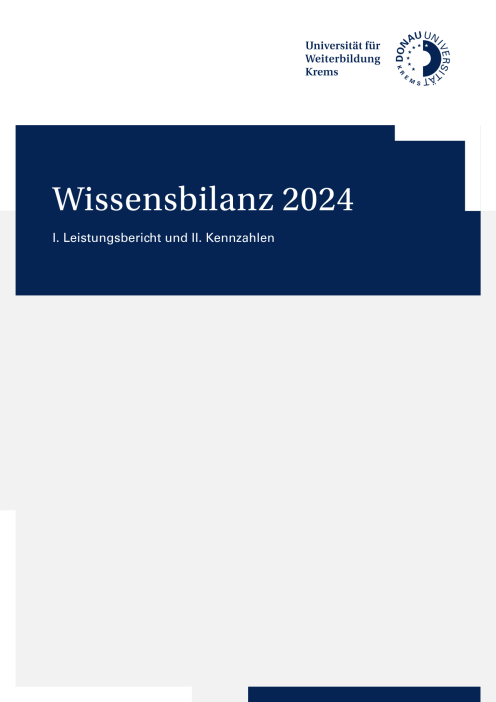 Wissensbilanz 2024 Universität für Weiterbildung Krems Teil I und II