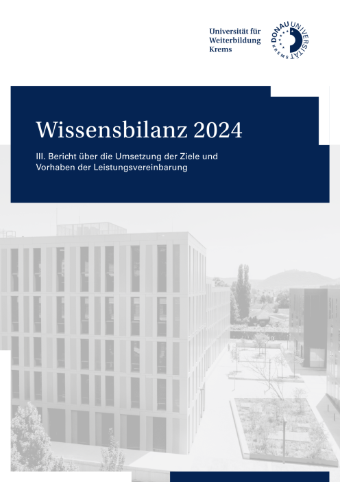 Wissensbilanz 2024 Universität für Weiterbildung Krems Teil III