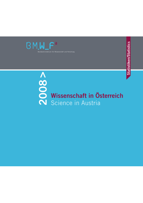 Wissenschaft in Österreich 2008 deutsch englisch