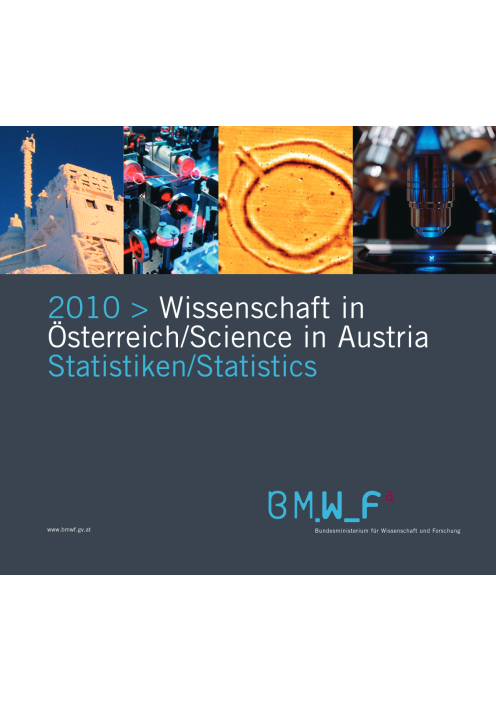Wissenschaft in Österreich Science in Austria 2010 deutsch englisch