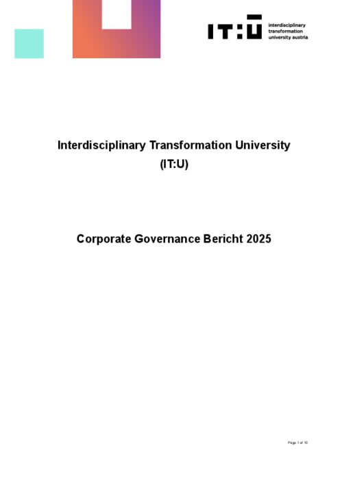 Interdisciplinary Transformation University Austria