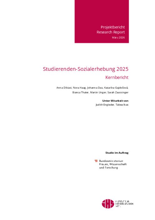 Studierenden Sozialerhebung 2025 Kernbericht