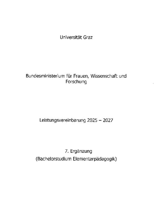 Universität Graz 7 LV Ergänzung 08 04 26