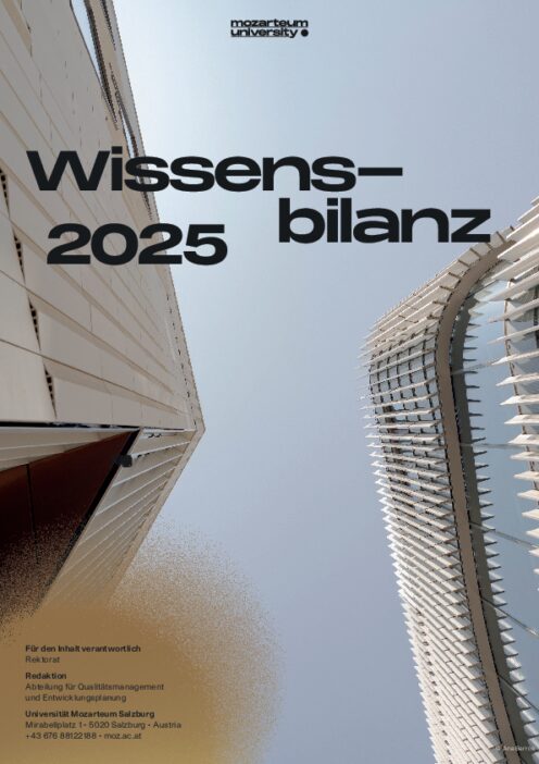 Wissensbilanz 2025 Universität Mozarteum Salzburg