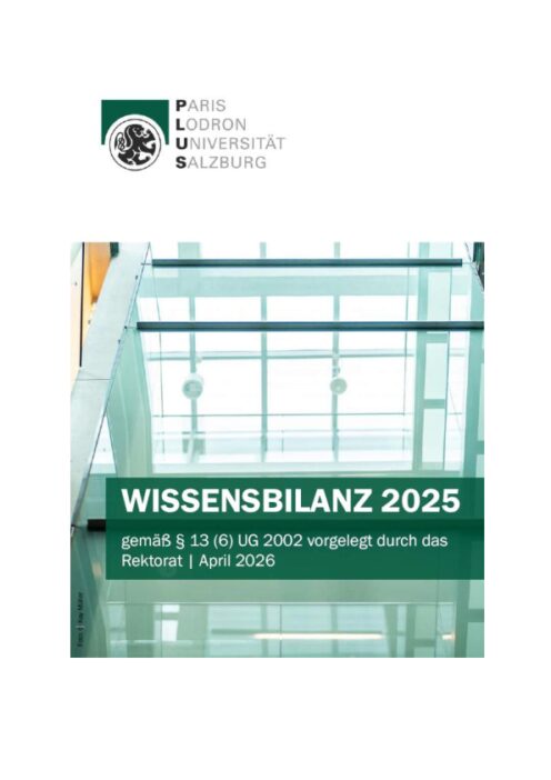 Wissensbilanz 2025 Universität Salzburg