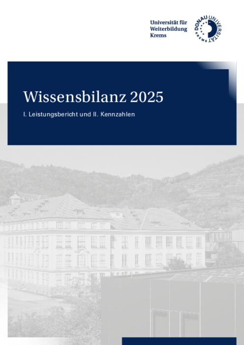 Wissensbilanz 2025 Universität für Weiterbildung Krems Teil I und II