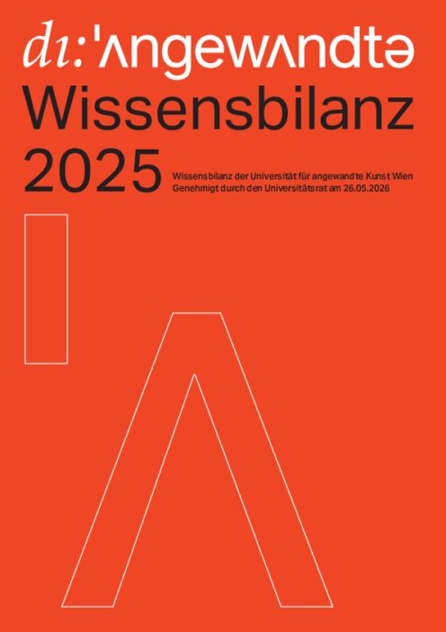 Wissensbilanz 2025 Universität für angewandte Kunst Wien