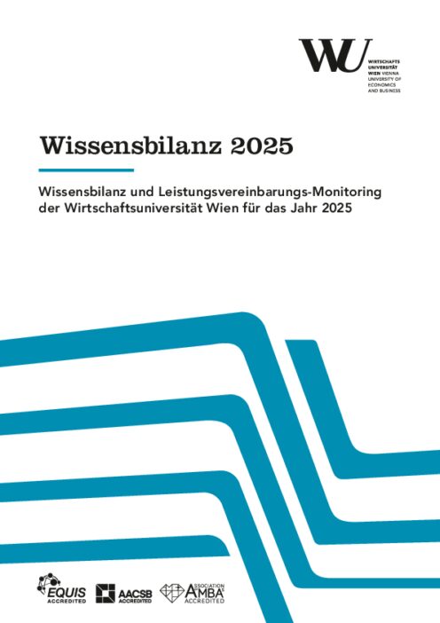 Wissensbilanz 2025 Wirtschaftsuniversität Wien